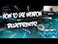 HOW TO USE WEAPON BLUEPRINTS IN CALL OF DUTY MODERN WARFARE