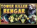 INSTANTLY TAKE TOWERS WITH THIS RENGAR TOP STRAT?? RENGAR SEASON 9 TOP GAMEPLAY! - League of Legends