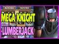 Mega Knight Lumberjack Deck For Ladder | Arena 11 +