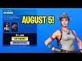 *NEW* RIO GRANDE & FRONTIER SKINS! August 5 Daily Item Shop Update - Fortnite
