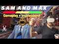 Sam and Max: This Time It's Virtual VR Oculus Quest 2 Gameplay + Impressions - Humor + Minigames