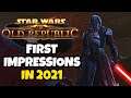 Star Wars the Old Republic First Impressions in 2021