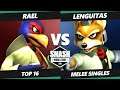 SWT CA RF Top 16 - Rael (Falco) Vs. Lenguitas (Fox) SSBM Melee Tournament