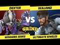 The Grind 163 Winners Semis - Dexter (Wolf) Vs. Wal00gi (Snake) Smash Ultimate - SSBU