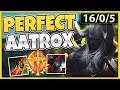 THIS IS HOW YOU PLAY AATROX PERFECTLY IN SEASON 9! AATROX TOP GAMEPLAY - League of Legends