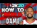 How To Build Damian Lillard in NBA 2K20! The Best DAME TIME Builds in 2k20!