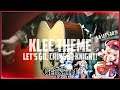 KLEE THEME - Let's Go, Crimson Knight! on Fingerstyle Guitar [Genshin impact 1.6]