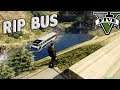 Mr Lane crashes crashes the bus gta five m fails,