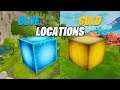 NEW Gold and Blue Kevin the Cube Locations | Fortnite Season 8