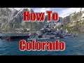 Path to The Iowa! Colorado (World of Warships Legends Xbox Series X) 4k