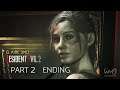 Resident Evil 2 Remake (Claire B) - Final Boss (Birkin G3, G4, G5) / True Ending - Part 2 (HARDCORE)