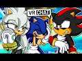 Sonic & Shadow Meet Silvia The Hedgehog! (VR Chat)