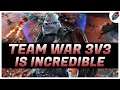 We played Team War in Halo Wars 2 and it was incredible