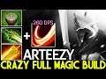Arteezy [Juggernaut] Crazy Magic Build 260 Damage/Sec Blade Fury 7.21 Dota 2