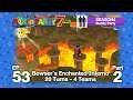 Mario Party 7 SS4 Buddy Party EP 53 - Bowser's Inferno 8 Players Luigi,Birdo,Waluigi,Dry Bones P2