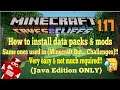 Minecraft 1.17 - How to install datapacks EASY...