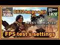 Monster Hunter World - Ryzen 5 3600 & GTX 1070 - FPS test and Settings