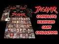 My Atari Jaguar Complete Cart Collection
