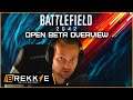 MY REACTION and quick overview of the BATTLEFIELD 2042 OPEN BETA