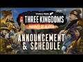 NEW DLC ANNOUNCEMENT & SCHEDULE - Total War: Three Kingdoms - Mandate of Heaven!