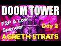 Raid: Doom Tower - Day 2 - Nether Spider Strategy - F2P and Speed!