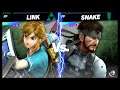 Super Smash Bros Ultimate Amiibo Fights – Link vs the World #31 Link vs Snake