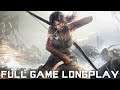 TOMB RAIDER Longplay - FULL GAME (Definitive Edition PS4 Pro Gameplay) All Cutscenes Movie & Ending