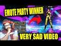 😥😥😥What The Puchakai This Is - Free Fire Emote Party Winner - Very Sad Video Ever