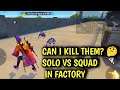 Factory solo vs squad fist fight #Shorts