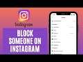 How to Block/Unblock Someone on Instagram | View Block list on Instagram
