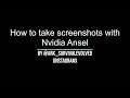 How to take screenshots with Nvidia Ansel! 🦖 ARK Survival Evolved
