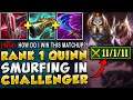 *INSANE PERFORMANCE* Can I Carry In Challenger Against Quinn's Hardest Matchup? (Vs. Rank 10 Enemy)