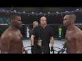 Israel Adesanya vs. Rumble Johnson - Legendary UFC Fighters (EA Sports UFC 4)