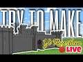 🛑Minecraft  Live | Try To Make This | YT ROUSHAN | #mcpe #minecraft #minecrafthindi