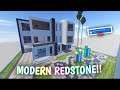 MODERN HOUSE REDSTONE YANG FULL REDSTONE!! - MAP REDSTONE