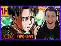 REACT Tipo Levi 😠🔪 (Attack on Titan) | Style Trap | Prod. Sid | MHRAP