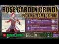 Rose Garden Event Grind! Pick My Teams! Sword Art Online Alicization Rising Steel