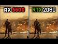 RX 6600 vs RTX 2080 Benchmark – 59 Tests