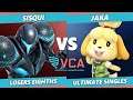 VCA 2021 Top 8 - sisqui (Dark Samus) Vs. Jaka (Isabelle) SSBU Ultimate Tournament