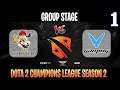 Chicken Fighters vs V-Gaming Game 1 | Bo3 | Group Stage Dota 2 Champions League 2021 Season 2