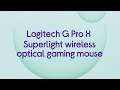 Logitech G PRO X Superlight Wireless Optical Gaming Mouse - Product Overview