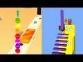 Stack Rider Vs Stair Run : All Levels Gameplay Android, iOS NEW UPDATE
