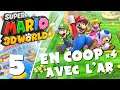 Super Mario 3D World Switch - Let's Play FR #5 en coop avec 4 AR