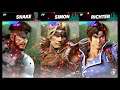 Super Smash Bros Ultimate Amiibo Fights – Request #20117 Snake vs Simon vs Richter