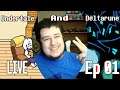 Undertale And Deltarune Live Let's Play Ep 01 Goat Lady