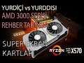 AMD 3000 SERİSİ PC TOPLAMA SUPER EKRAN KARTLARI