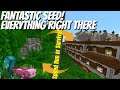 Best Minecraft Seeds | All the Structures | Great Minecraft Speed Run Seed | Beautiful Biomes