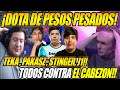 DOTA DE PESOS PESADOS!! KINGTEKA, STINGER, PAKAZS Y JEIMARI SE ENFRENTAN AL CABEZON CCNC TOP 1