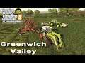 Farming Simulator 19 | Greenwich Valley | making silage bales of the BGA