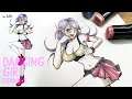 How to draw Dancing Anime Girl | Manga Style | sketching | anime character | ep-326